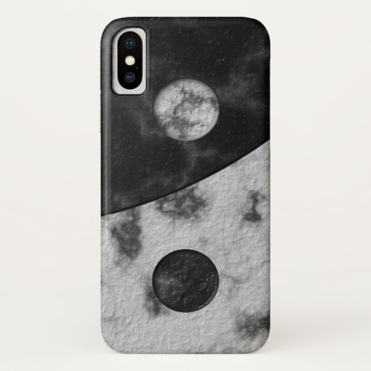 Yin Yang Marble Print Case-Mate iPhone Case (Achterkant)