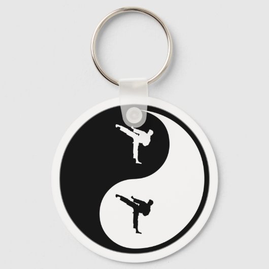 Yin Yang Martial Arts Sleutelhanger (Voorkant)