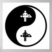 Yin Yang Massage Poster (Voorkant)