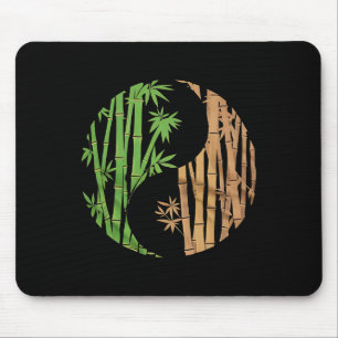 Yin Yang Mboo Harmonie Zen Symbool Yoga Grafisch V Muismat