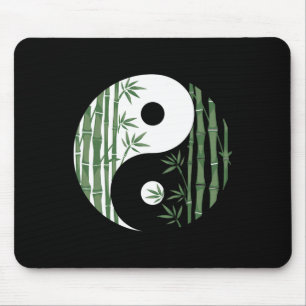 Yin Yang Mboo Harmonie Zen Symbool Yoga Kunst Voor Muismat