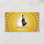 Yin Yang Mediation Logo | Yoga Visitekaartje (Voorkant)