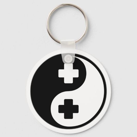 Yin Yang Medical Assisting Sleutelhanger (Voorkant)