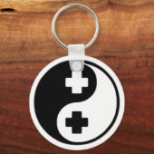 Yin Yang Medical Assisting Sleutelhanger (Voorkant)