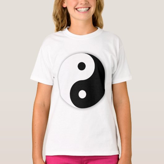 Yin Yang Meisjes T-shirt (Voorkant)