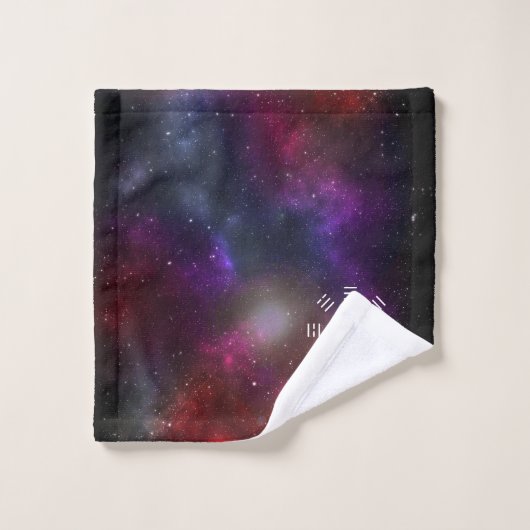 Yin Yang met Bagua Trigram Symbolen I-Ching Bad Handdoek (Wasdoekje)