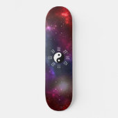 Yin Yang met Bagua Trigram Symbolen I-Ching Persoonlijk Skateboard (Voorkant)