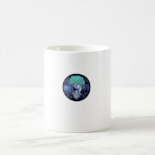 Yin Yang met levensboom Aarde in de ruimte pullove Koffiemok (Center)