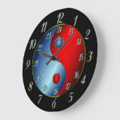 Yin Yang met militaire tijdklok Grote Klok (Hoek)