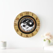 Yin Yang met muziekwoorden 1 Grote Klok (Huis)