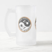 Yin Yang met muziekwoorden Matglas Bierpul (Links)