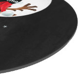 Yin yang met rendier snijplank (Hoek)