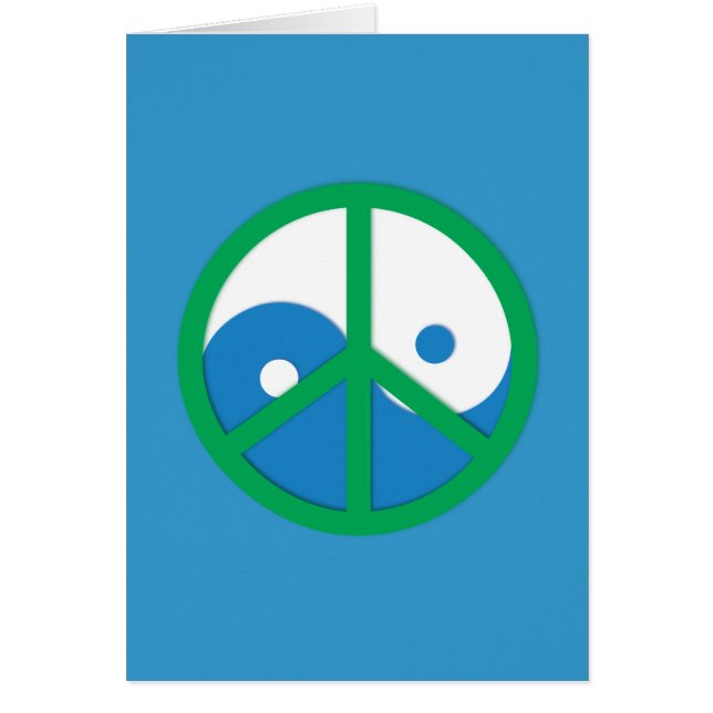 Yin-Yang met vredesbord (Voorkant)