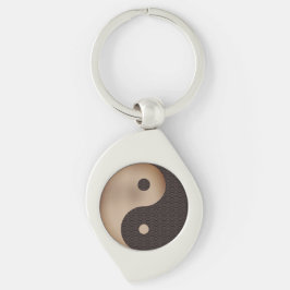 Yin Yang Metal Sleutelhanger