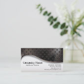 Yin Yang Metal Works Visitekaartje (Staand voorkant)