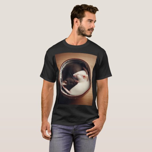 Yin Yang Mice T-shirt (Voorkant volledig)