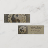 Yin Yang Mini Visitekaartje (Voorkant / Achterkant)