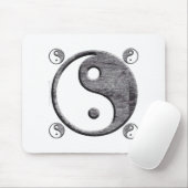 Yin Yang Mousepad Muismat (Met muis)