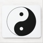 Yin Yang Muismat<br><div class="desc">Yin en Yang verzetten zich tegen Yin en Yang zijn samen geworteld Yin en Yang transformeert elkaar Yin en Yang is evenwichtig</div>
