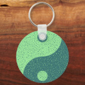 Yin Yang Muzieknoten Sleutelhanger (Achterkant)