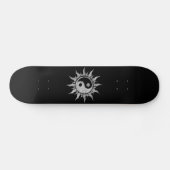 Yin-yang - Mystic sun - Mandala dualiteiten. Persoonlijk Skateboard (Horizontaal)