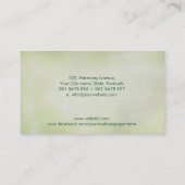 Yin Yang - Natuur Balance Visitekaartje (Achterkant)