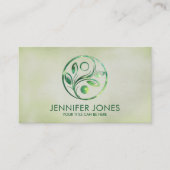 Yin Yang - Natuur Balance Visitekaartje (Voorkant)
