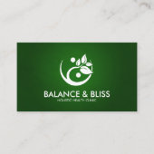 Yin Yang - Natuur Balance Visitekaartje (Voorkant)