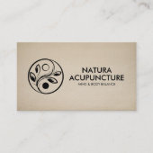 Yin Yang - Natuur Balance Visitekaartje (Voorkant)