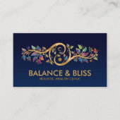 Yin Yang - Natuur Balance Visitekaartje (Voorkant)