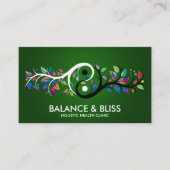 Yin Yang - Natuur Balance Visitekaartje (Voorkant)