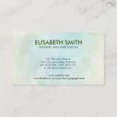 Yin Yang - Natuur Balance Visitekaartje (Achterkant)