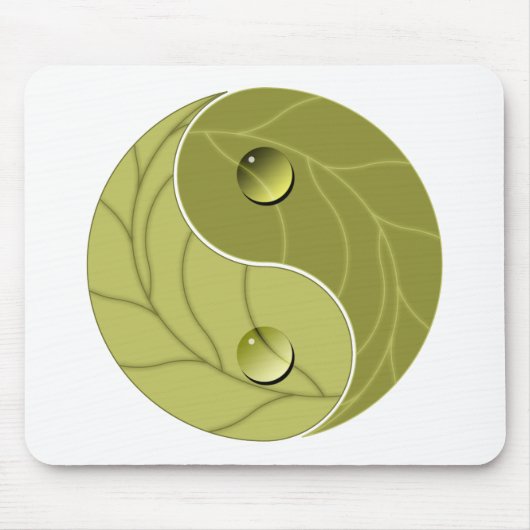Yin Yang Natuur Muismat (Voorkant)