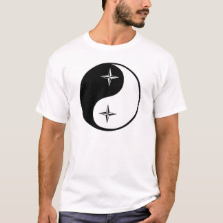 Yin Yang Nautical Star T-shirt