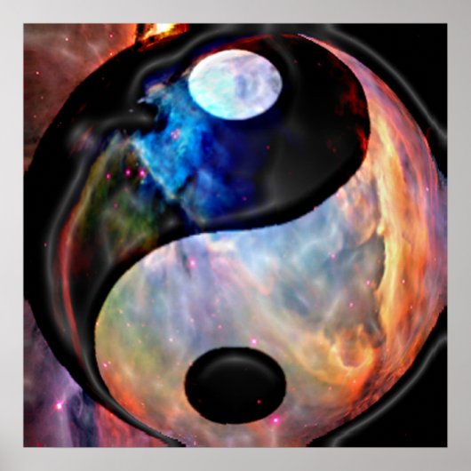 Yin Yang Nebula Poster (Voorkant)