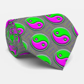 Yin Yang Necktie Stropdas (Opgerold)