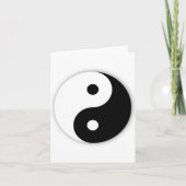 Yin Yang Note Cards Kaart (Voorkant)
