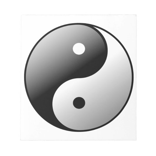 Yin Yang Notitieblok (Voorkant)