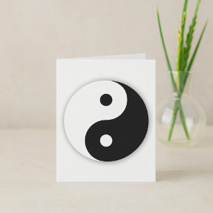 Yin Yang Notitiekaarten