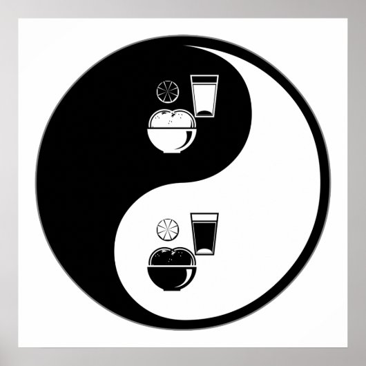 Yin Yang Nutrition Poster (Voorkant)