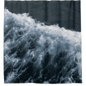 Yin Yang Ocean Glam 1 Douchegordijn (Voorkant)