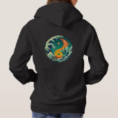 Yin Yang Oceanen Hoodie (Achterkant)