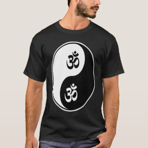 Yin Yang Om Pranava Yoga Namaste Boeddhistische Zh T-shirt