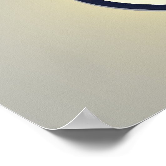 Yin Yang on Fire Poster (Hoek)