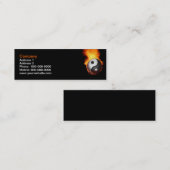 Yin Yang on Fire Visitekaartje (Voorkant / Achterkant)