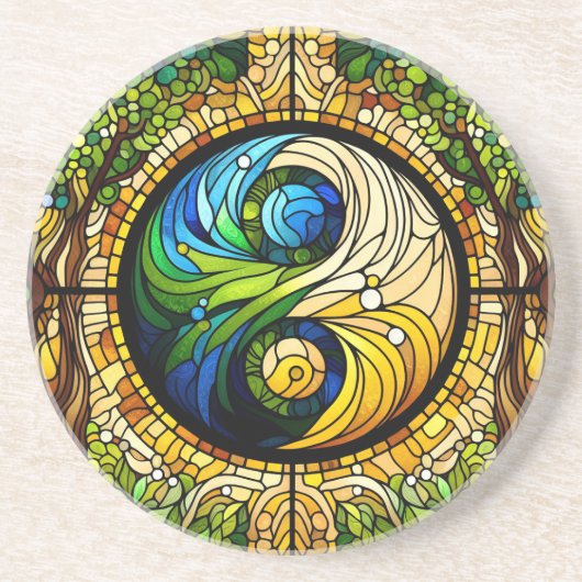 Yin Yang Onderzetter (Voorkant)