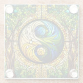 Yin Yang Onderzetter (Achterkant)
