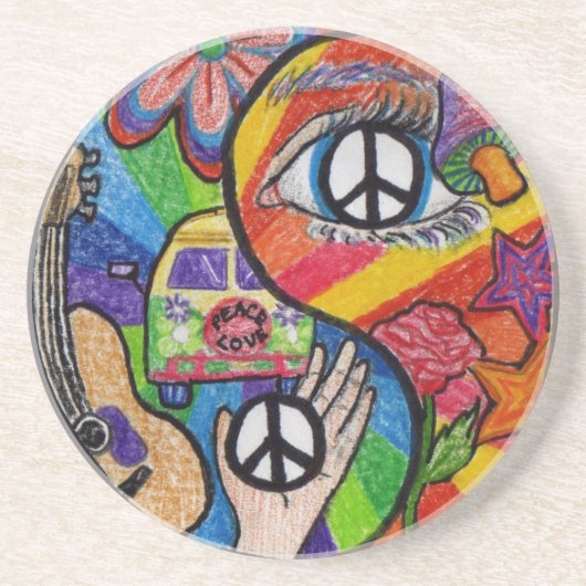 Yin Yang Onderzetter (Voorkant)