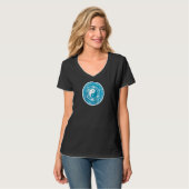 Yin Yang Orca's Raglan-honkbal 1 T-shirt (Voorkant volledig)