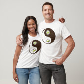 Yin Yang Organic Planet Shirten T-shirt (Unisex)